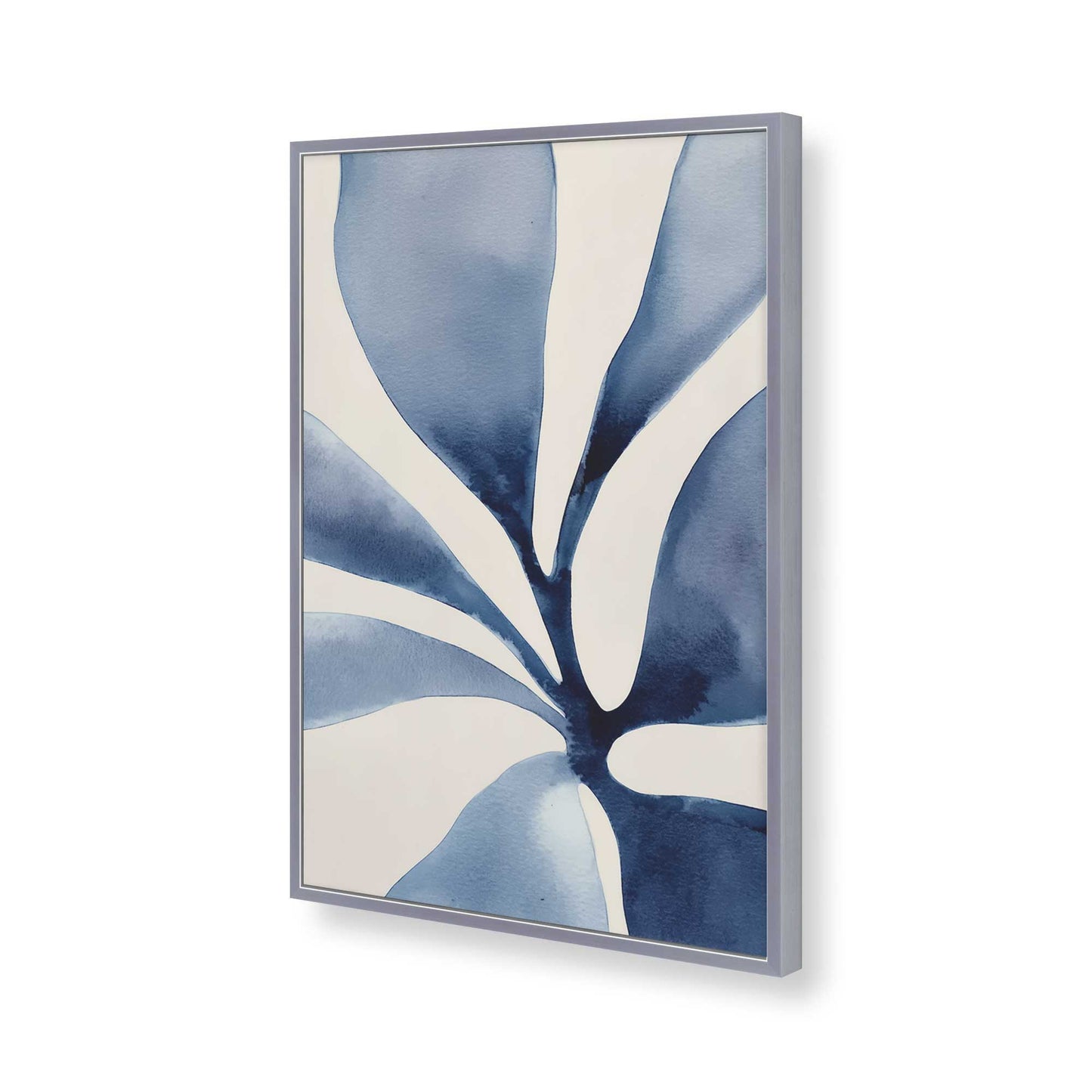 [Color:Polished Chrome], Picture of art in a Polished Chrome frame of the corner