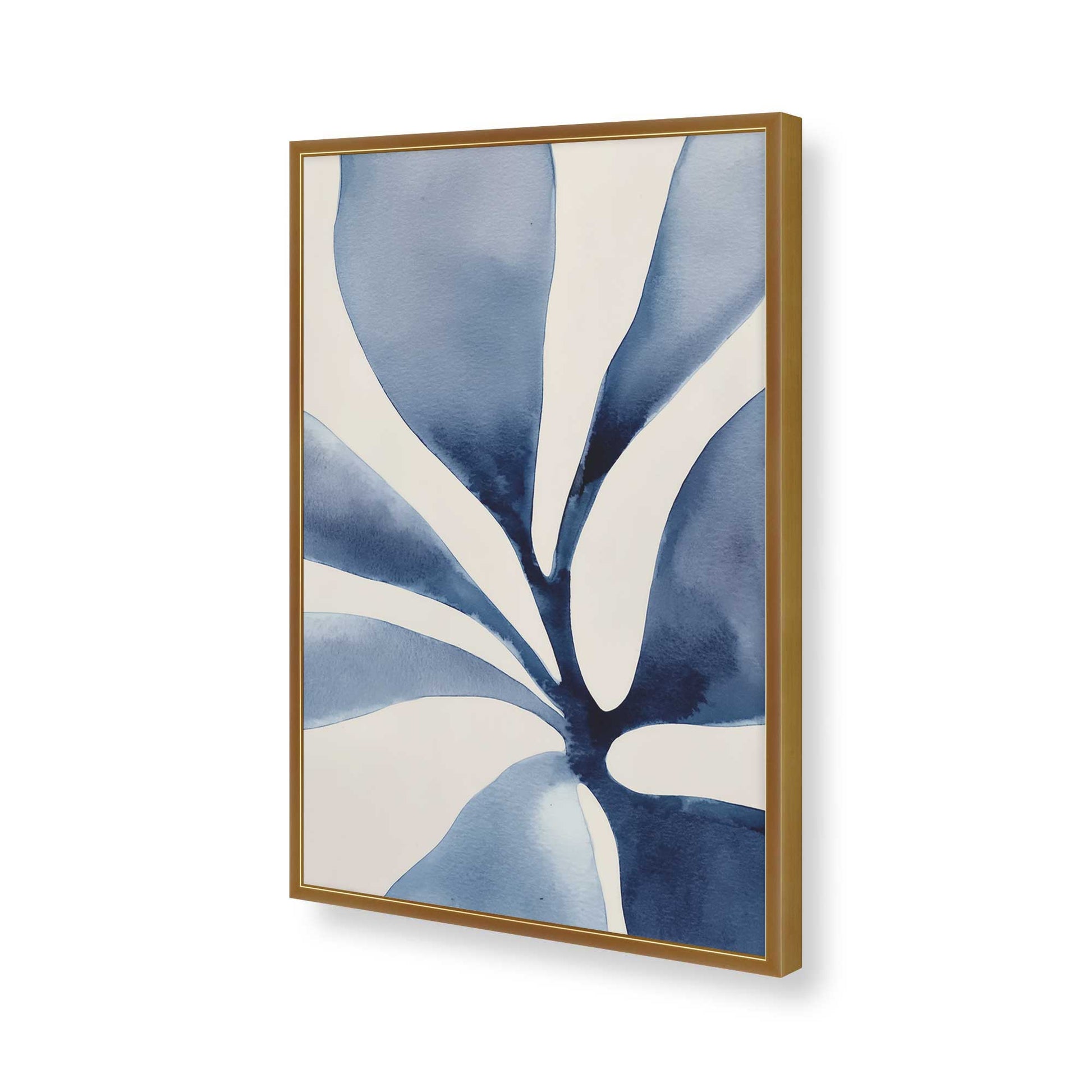 [Color:Polished Gold], Picture of art in a Polished Gold frame of the corner