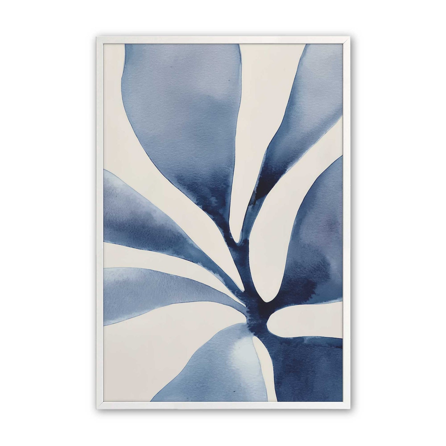 [Color:Opaque White], Picture of art in a Opaque White frame