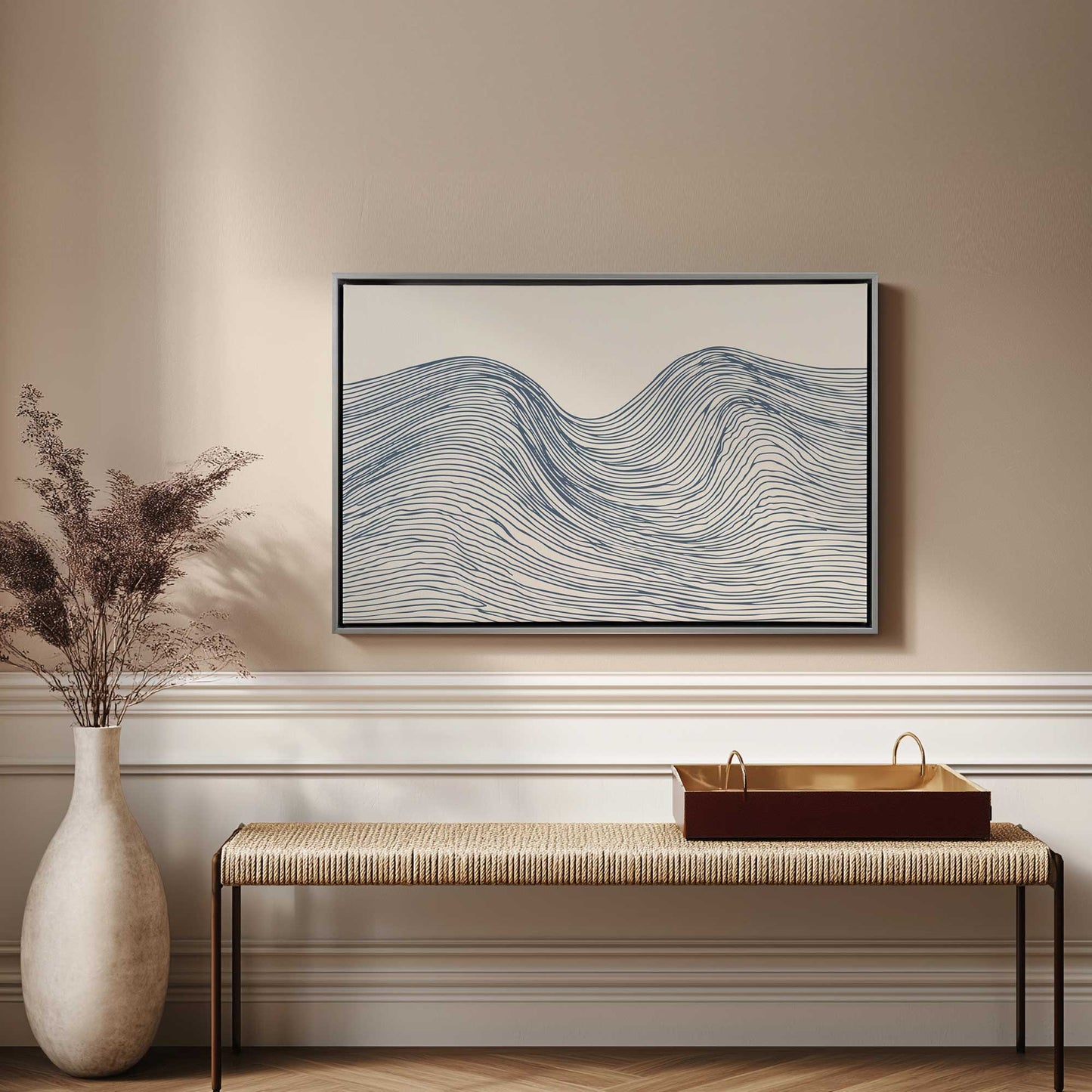Picture of art in a room