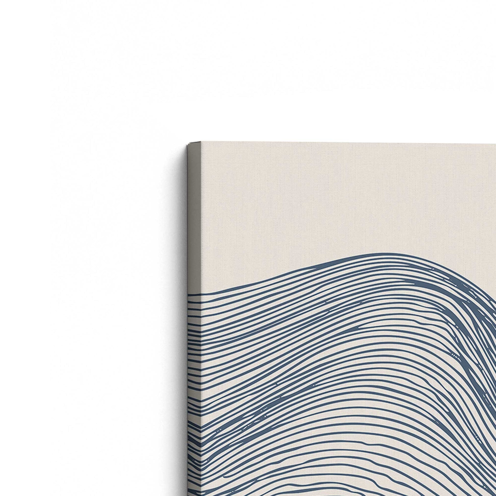 [Color:Stretched Canvas], Picture of the corner of the art