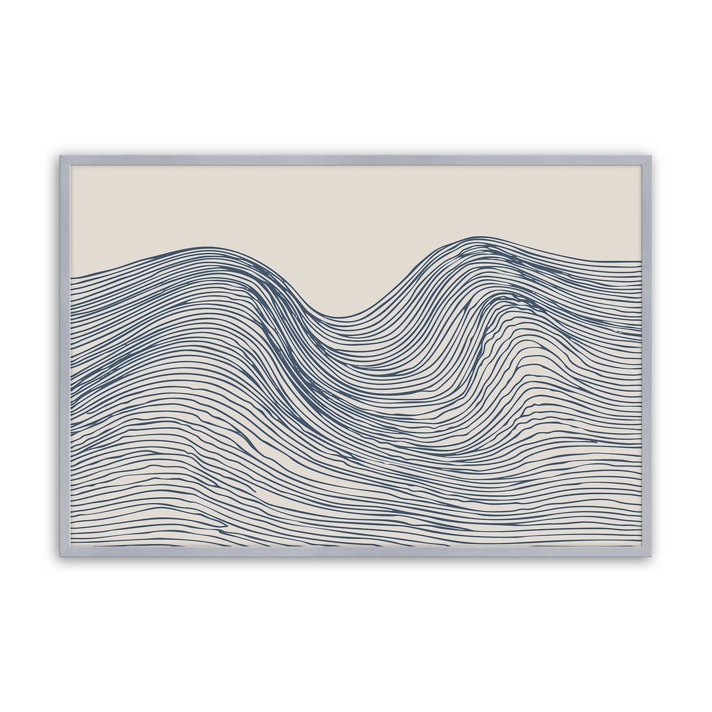 [Color:Polished Chrome], Picture of art in a Polished Chrome frame