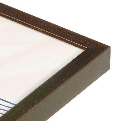 [Color:Belvinder Brown], Picture of art in a Belvinder Brown frame at an angle