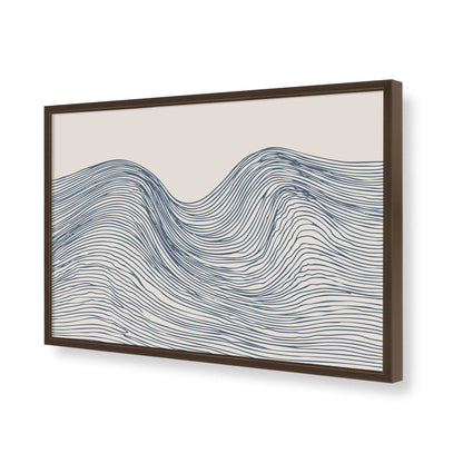 [Color:Belvinder Brown], Picture of art in a Belvinder Brown frame of the corner