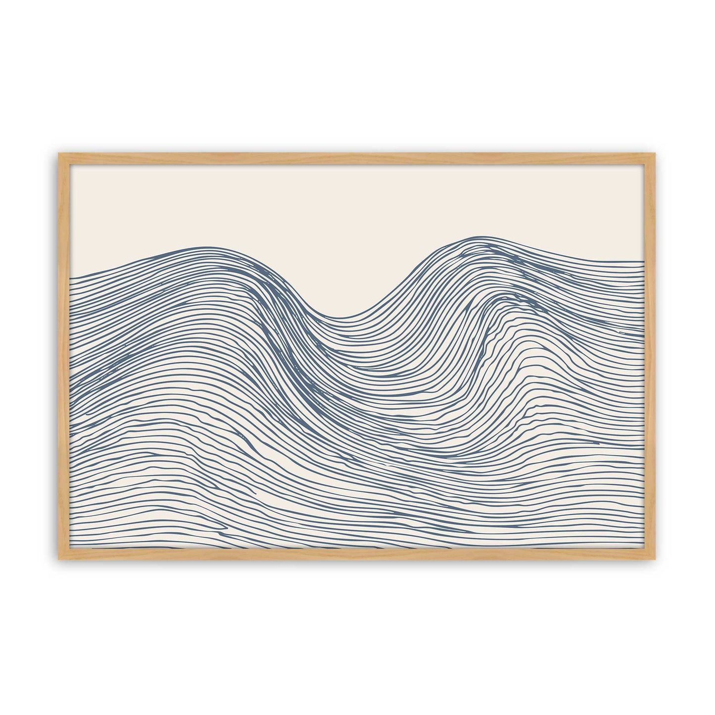 [Color:American Maple], Picture of art in a American Maple frame