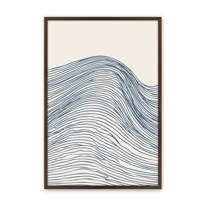 [Color:Brown], Picture of art in a Brown frame