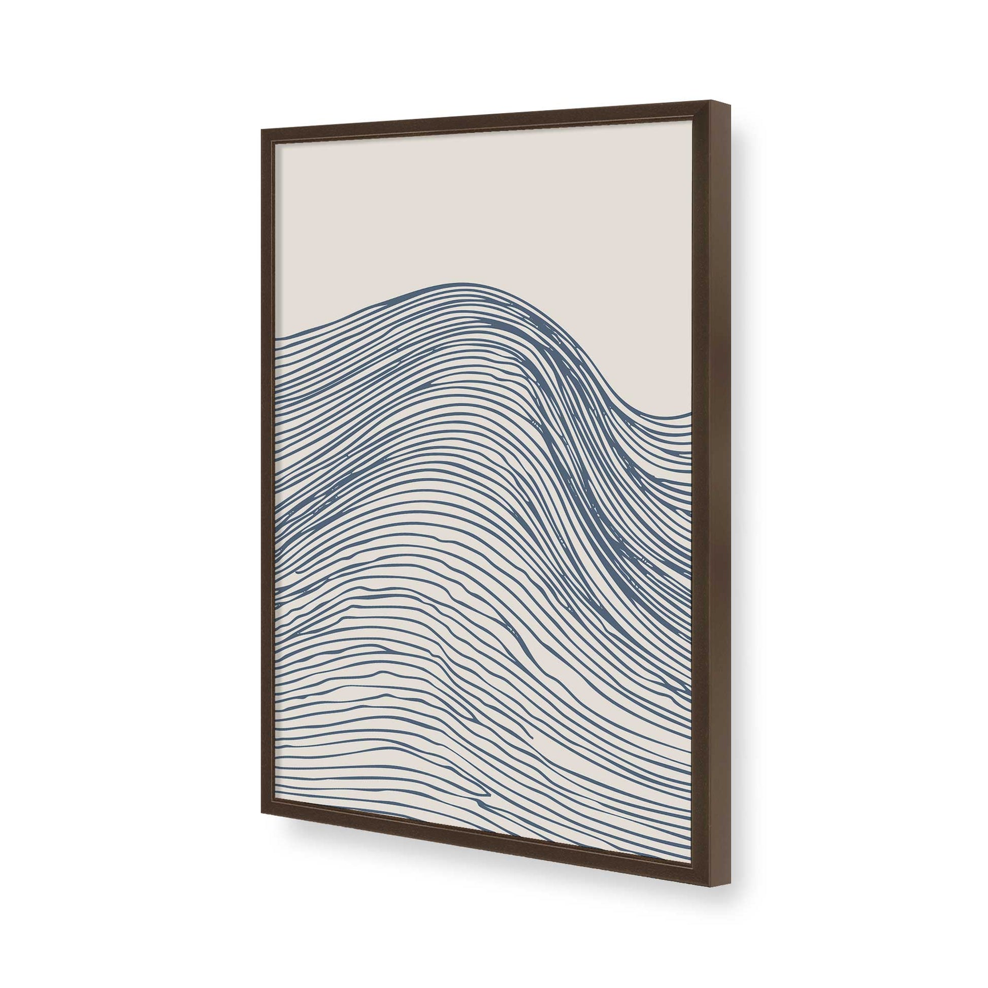 [Color:Belvinder Brown], Picture of art in a Belvinder Brown frame of the corner