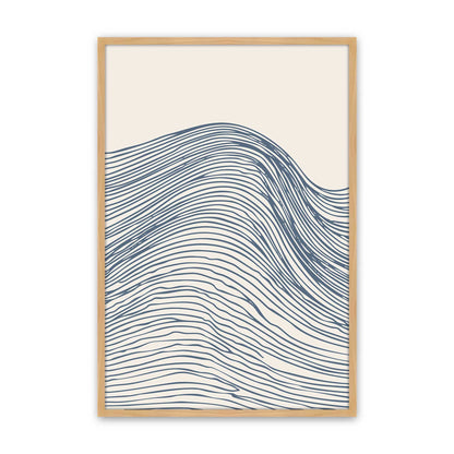 [Color:American Maple], Picture of art in a American Maple frame