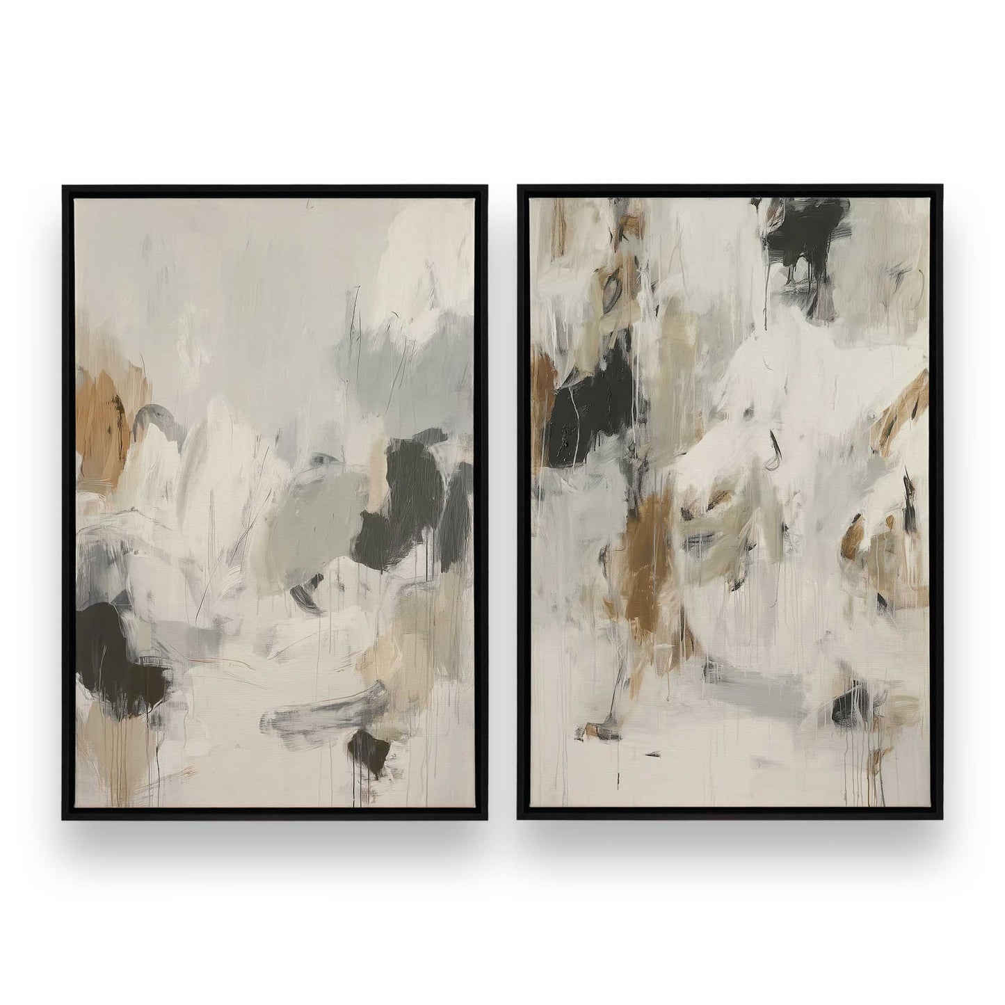 [Color:Satin Black], Picture of art in a Satin Black frame