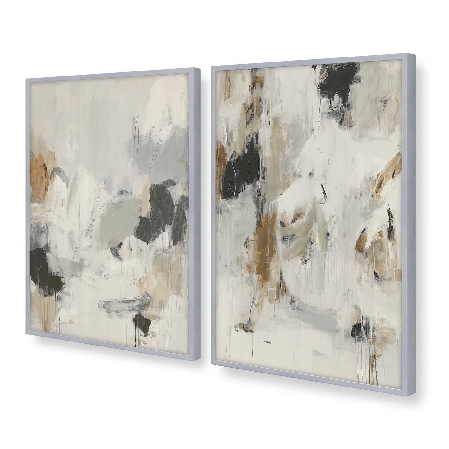 [Color:Polished Chrome], Picture of art in a Polished Chrome frame of the corner