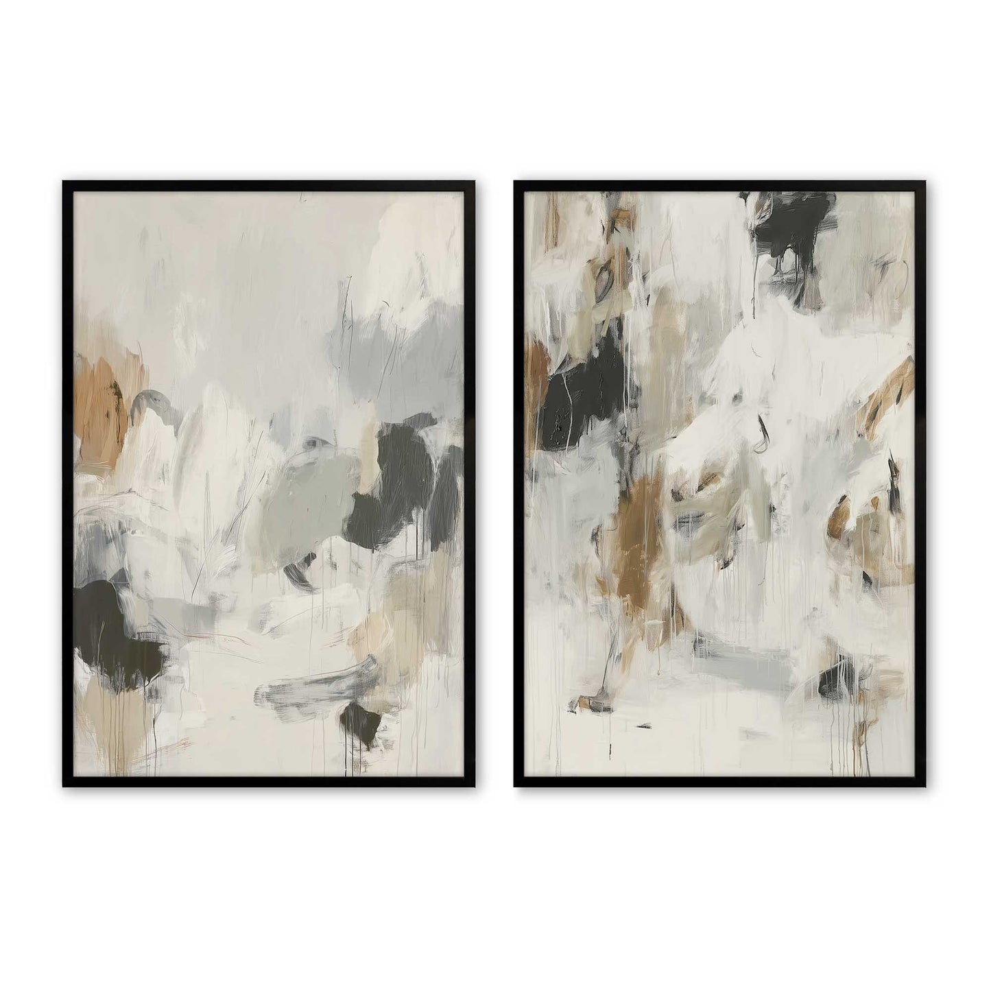 [Color:Satin Black], Picture of art in a Satin Black frame