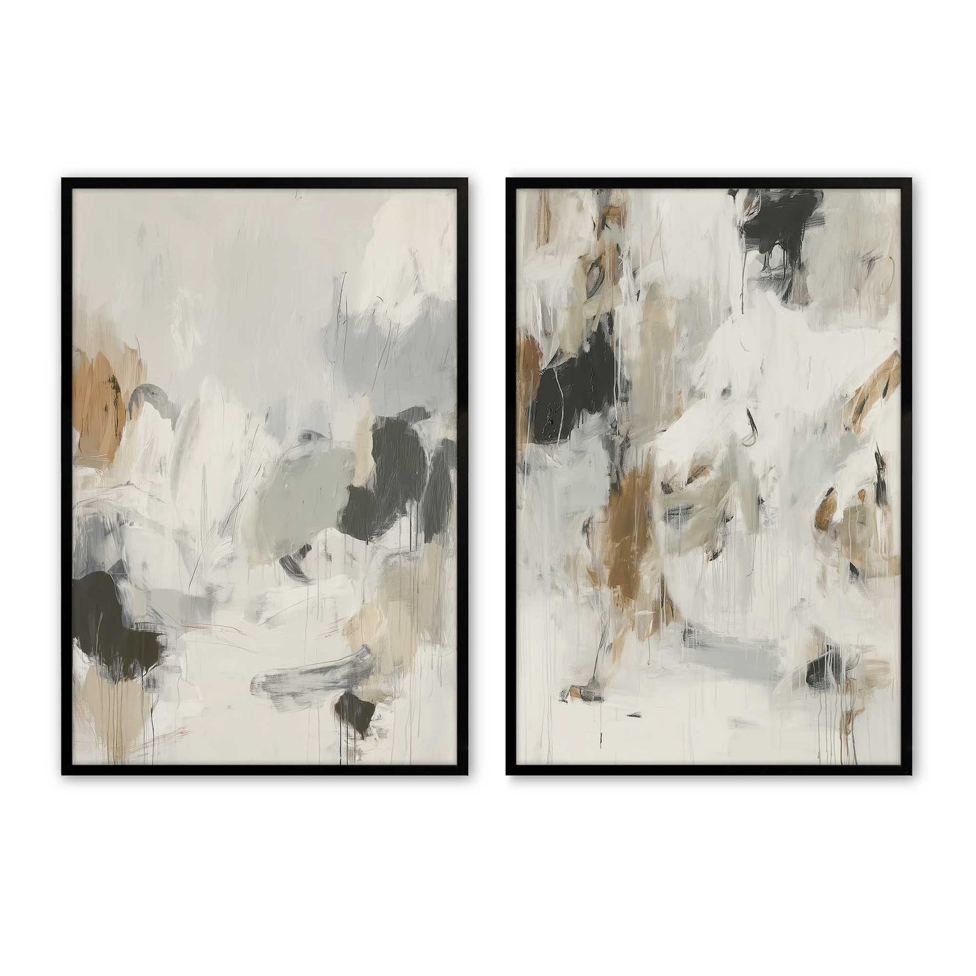 [Color:Satin Black], Picture of art in a Satin Black frame