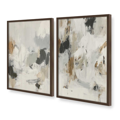 [Color:Belvinder Brown], Picture of art in a Belvinder Brown frame of the corner