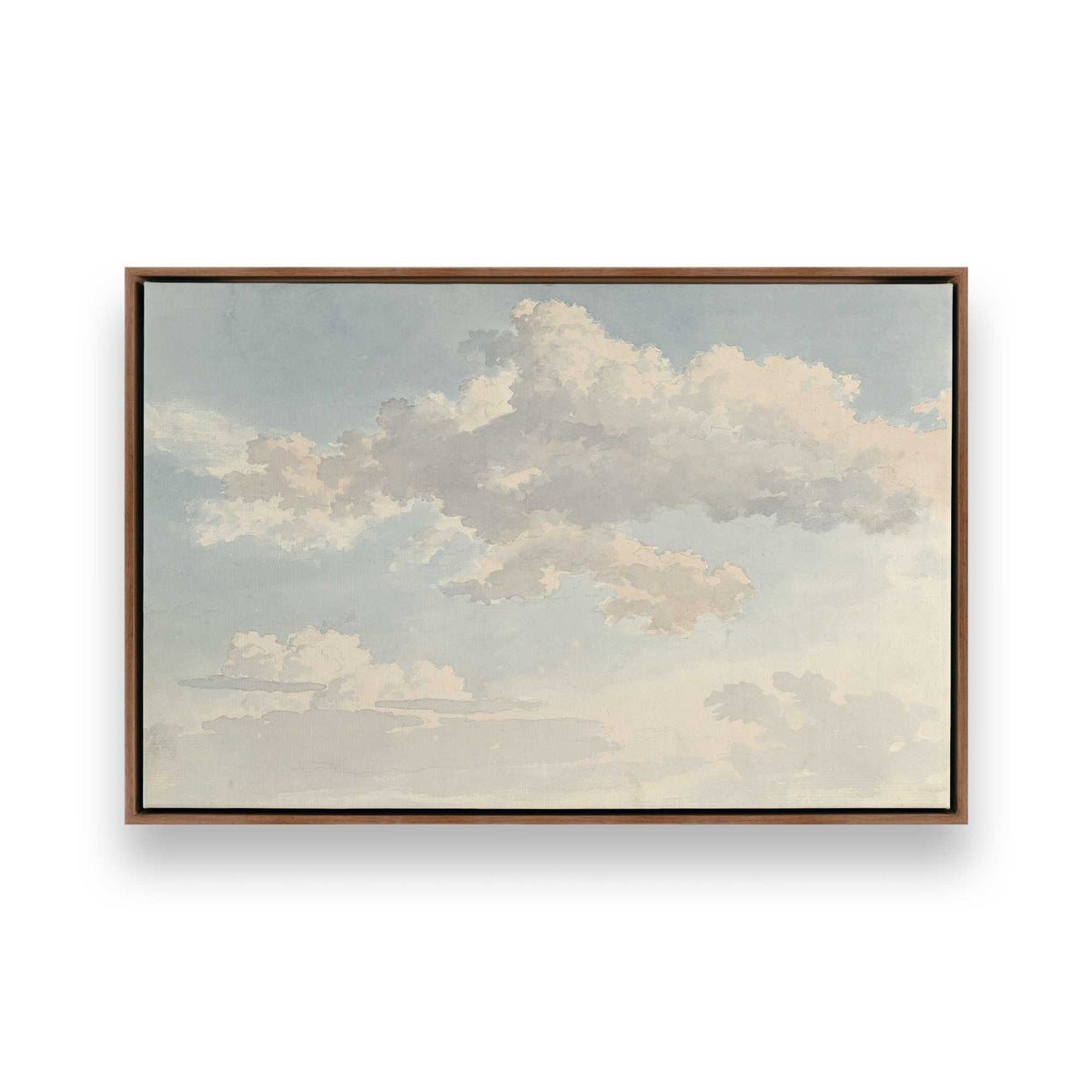[Color:Walnut], Picture of art in a Walnut frame