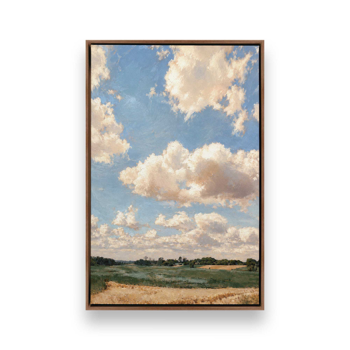 [Color:Walnut], Picture of art in a Walnut frame