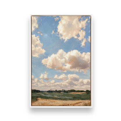 [Color:Opaque White], Picture of art in a White frame