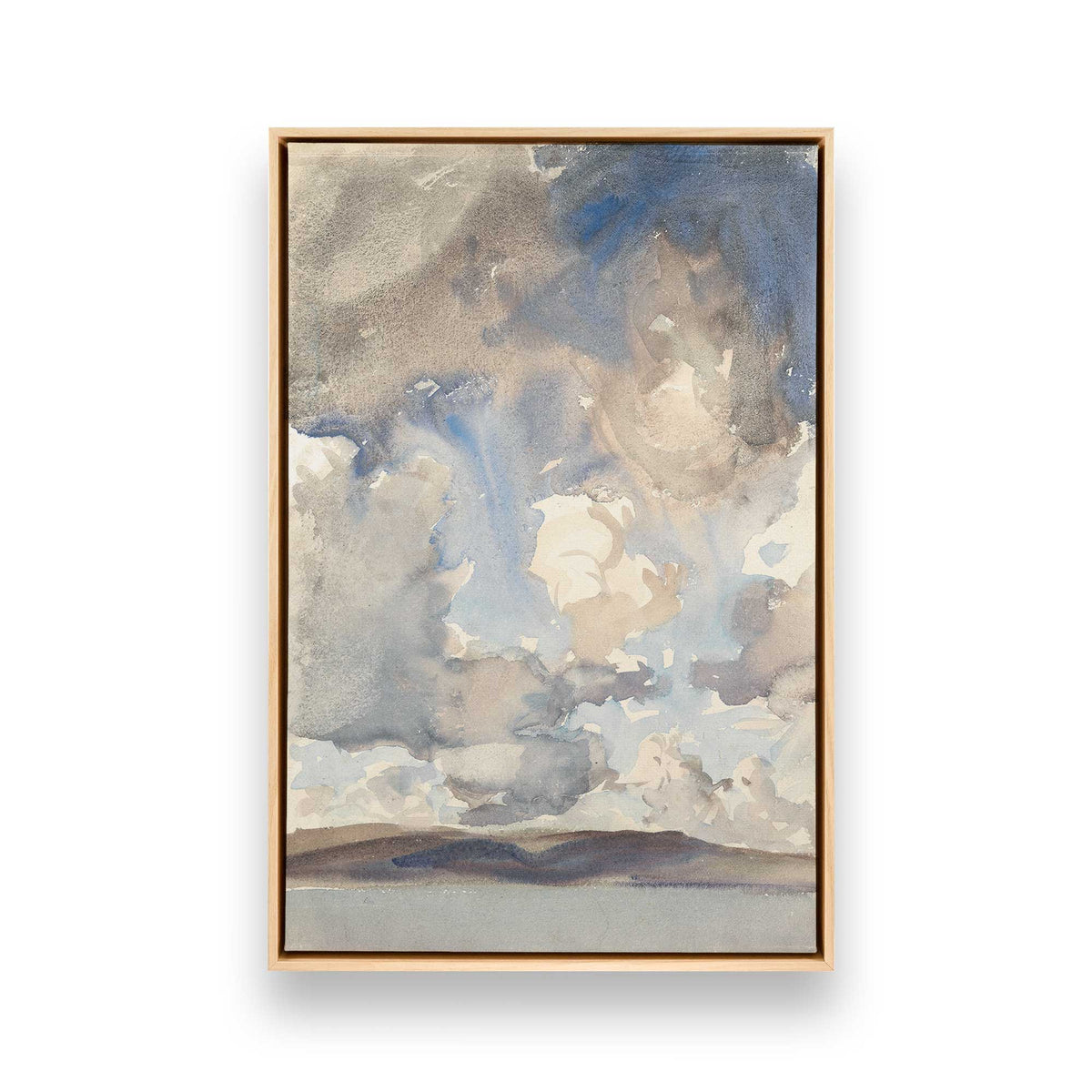 [Color:American Maple], Picture of art in a American Maple frame