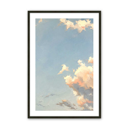 [Color:Satin Black], Picture of art in a Satin Black frame