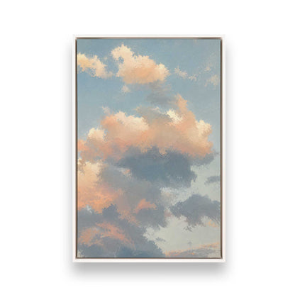 [Color:Opaque White], Picture of art in a White frame