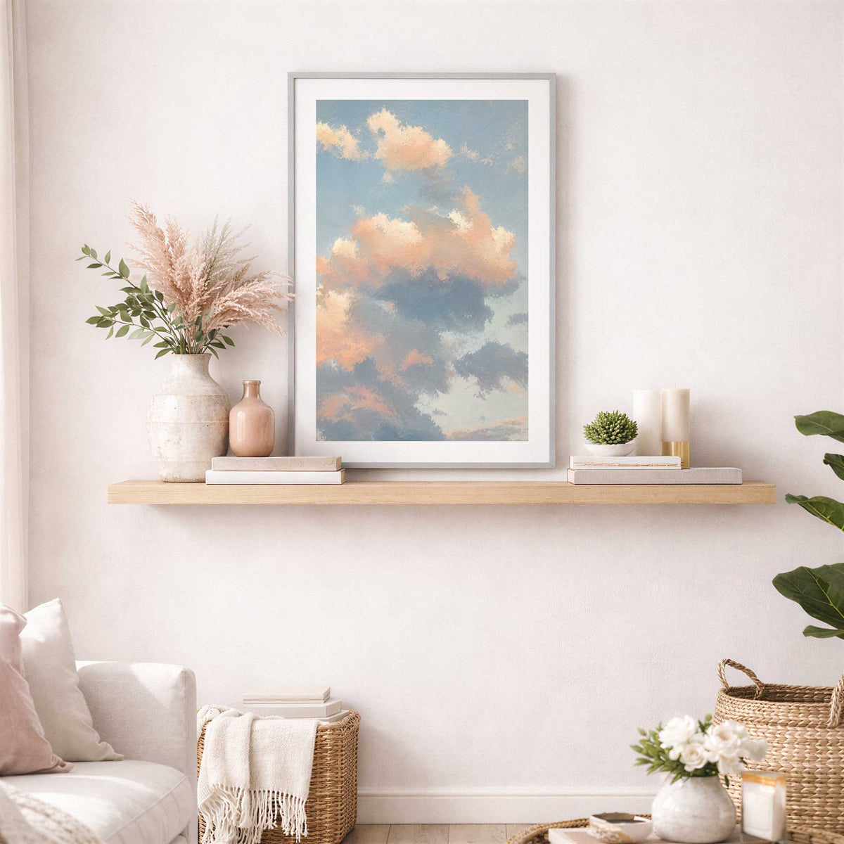 Picture of art in a room