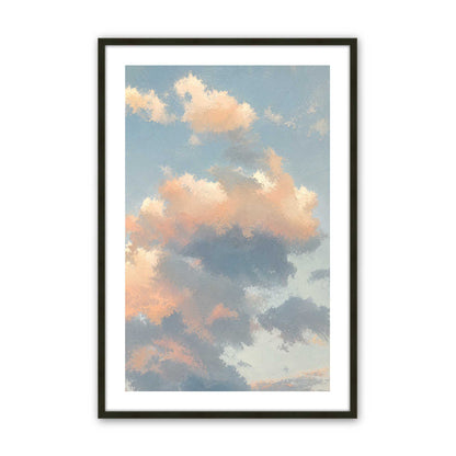 [Color:Satin Black], Picture of art in a Satin Black frame