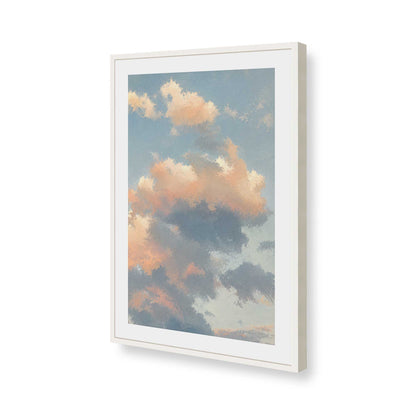[Color:Opaque White], Picture of art in a Opaque White frame of the corner