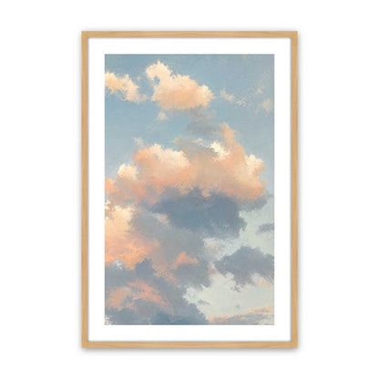 [Color:American Maple], Picture of art in a American Maple frame