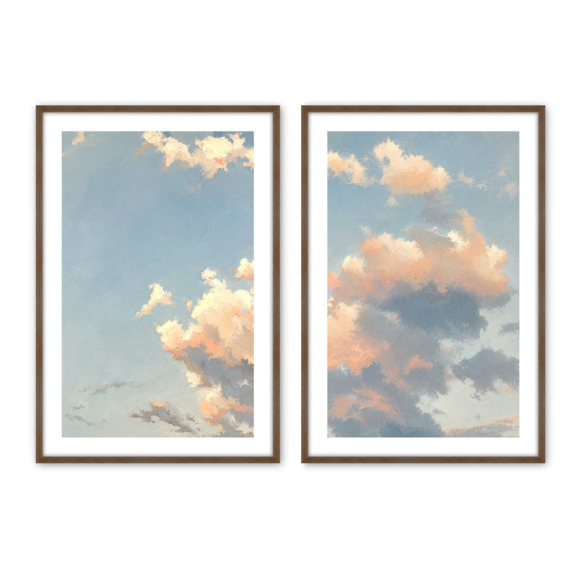 [Color:Walnut], Picture of art in a Walnut frame