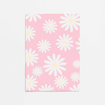 Daisies in Pink Promotional Rolled Print