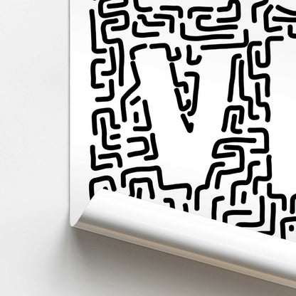 [color:Rolled Print], Picture of close up of art