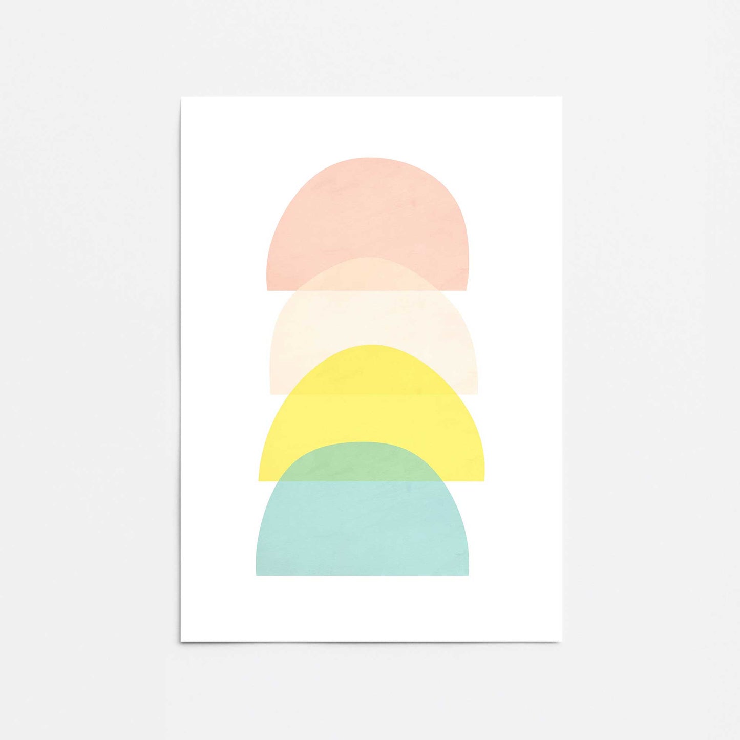 Pastel Dreamscape Promotional Rolled Print