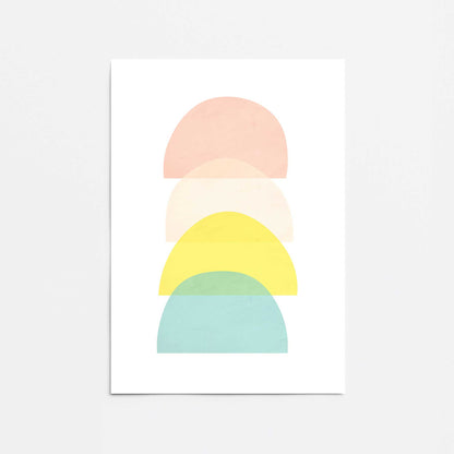 Pastel Dreamscape Promotional Rolled Print
