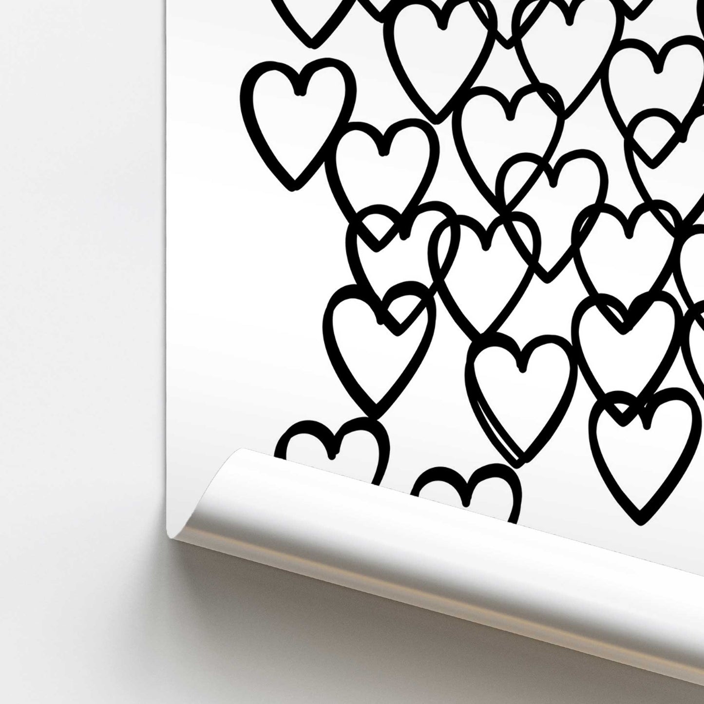 Heartbeats Promotional Rolled Print