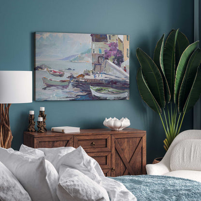 Italiano Village of Dreams Print on Canvas
