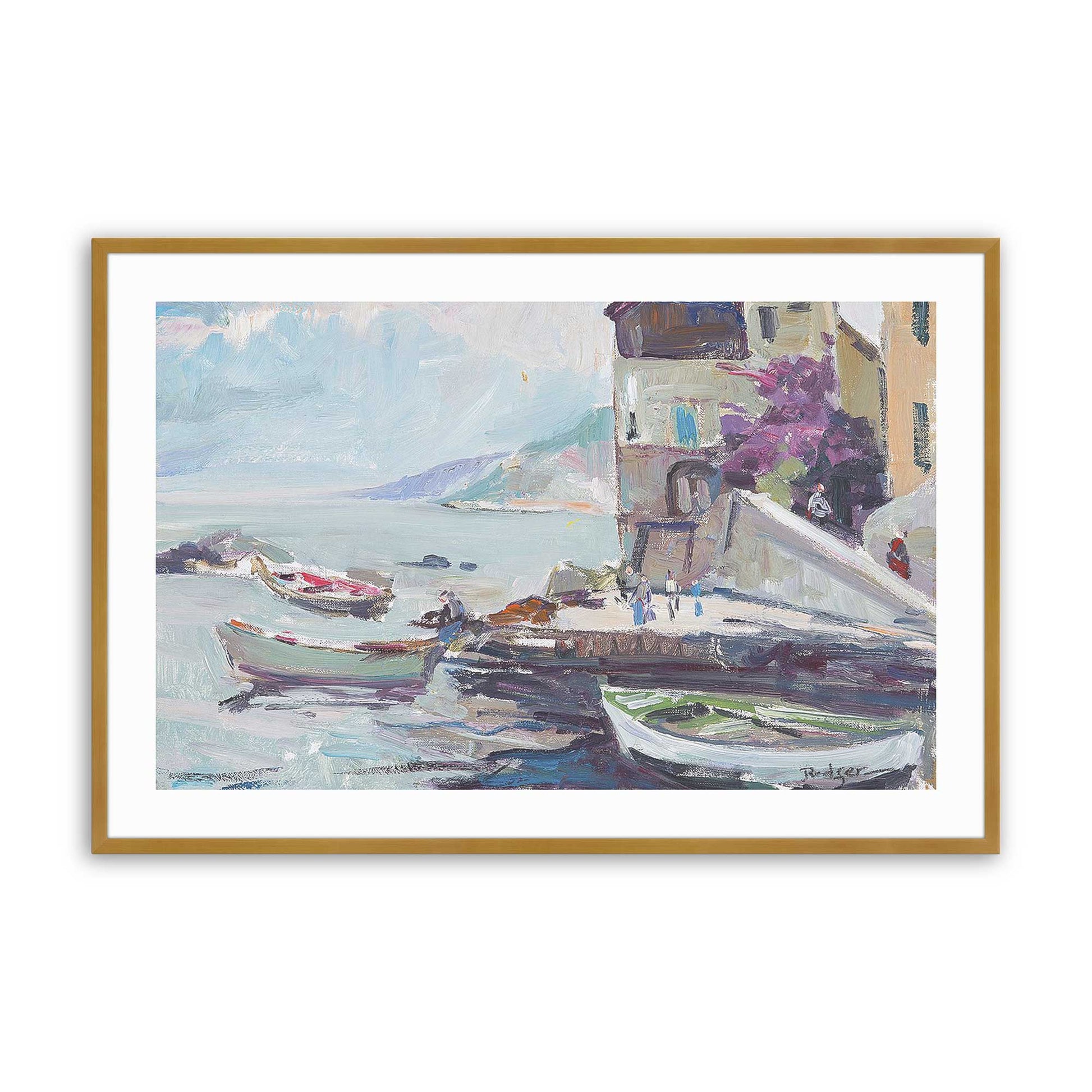 [Color:Polished Gold], Picture of art in a Polished Gold frame