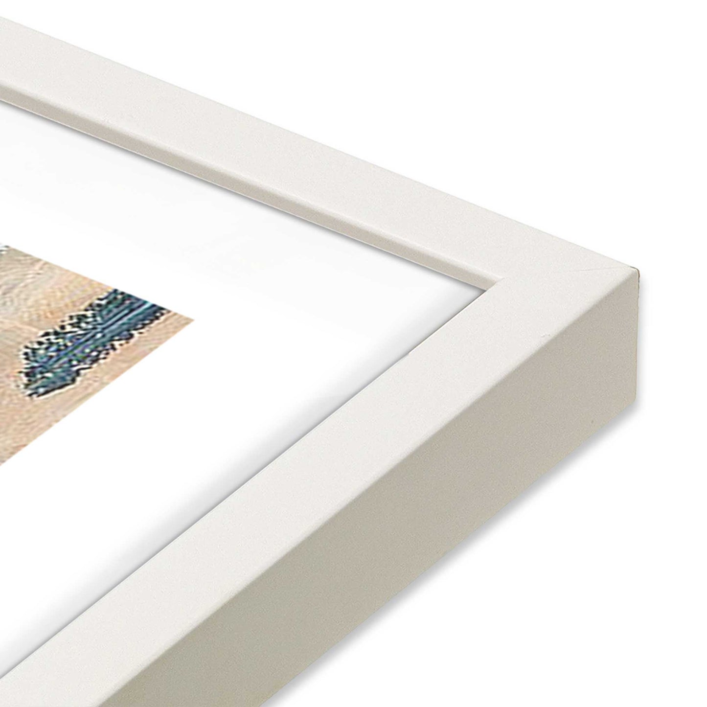 [Color:Opaque White], Picture of the corner of the art