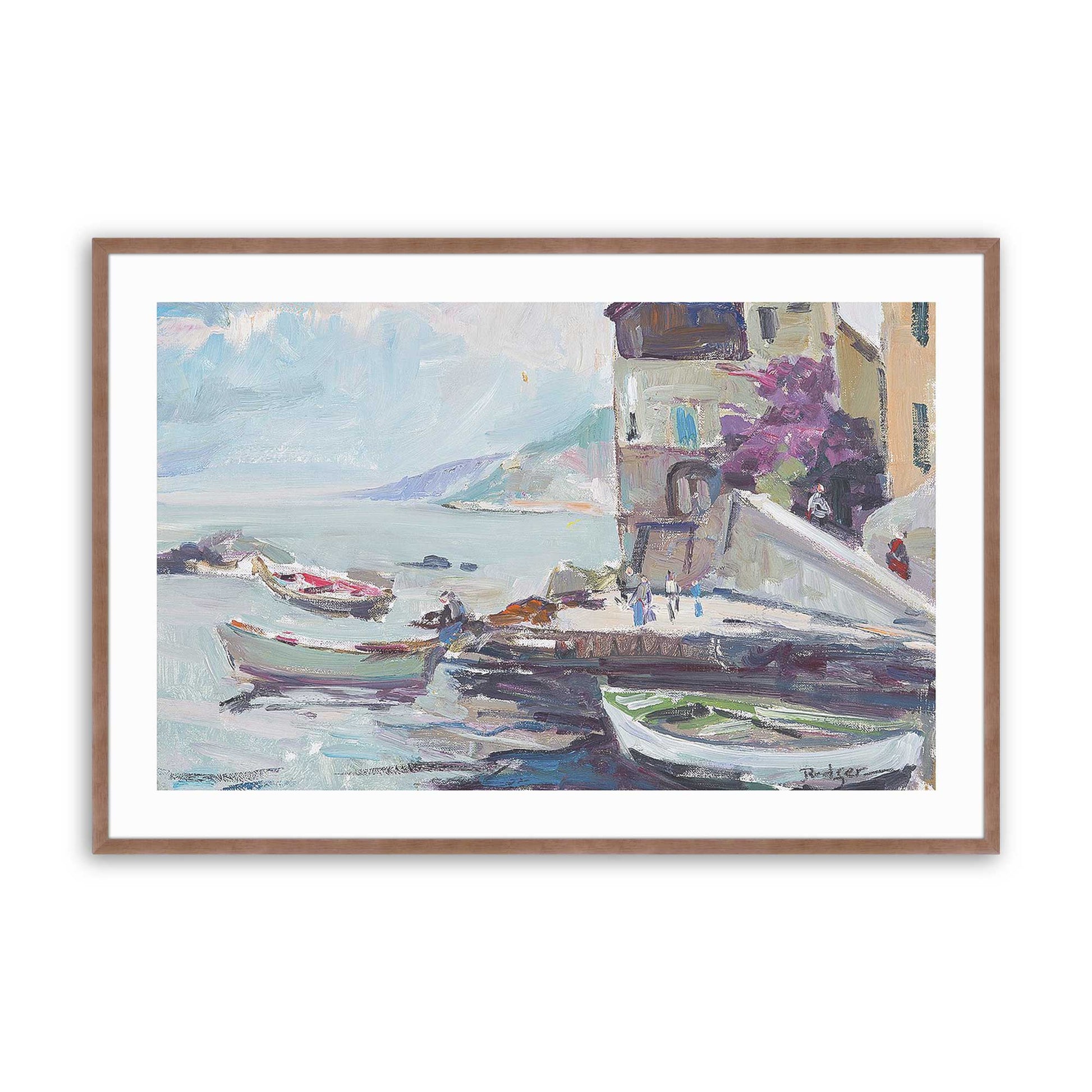 [Color:Powder Rosee], Picture of art in a Powder Rosee frame