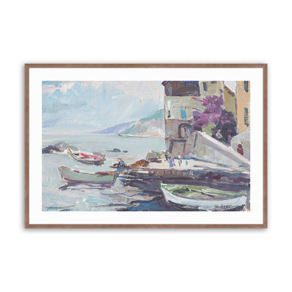 [Color:Powder Rosee], Picture of art in a Powder Rosee frame
