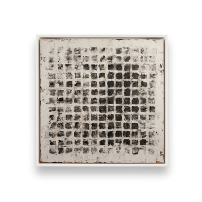 [Color:Opaque White], Picture of art in a White frame