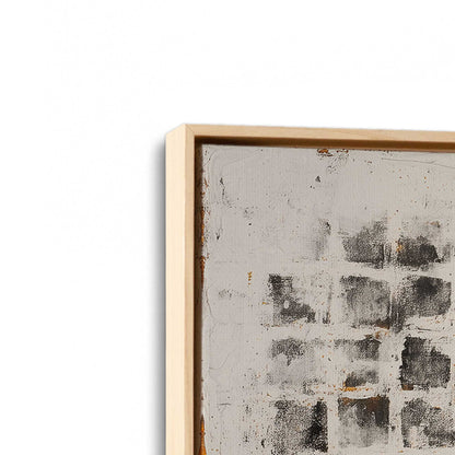 [Color:American Maple], Picture of art in a American Maple frame at an angle