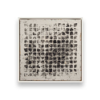 [Color:Opaque White], Picture of art in a White frame