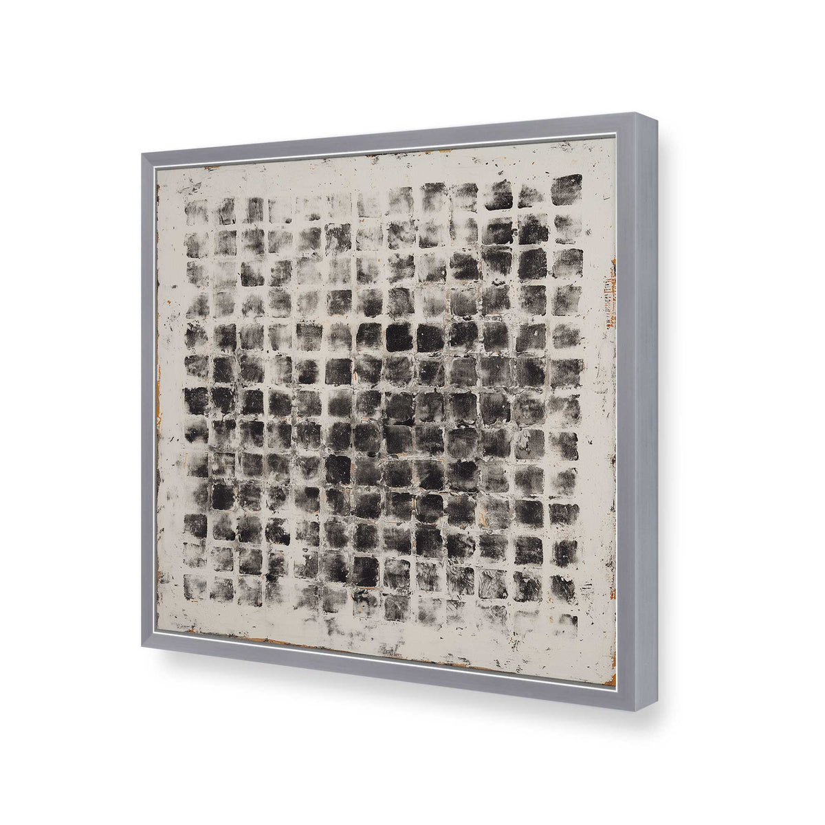 [Color:Polished Chrome], Picture of art in a Polished Chrome frame of the corner