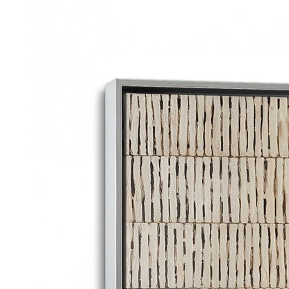 [Color:Polished Chrome], Picture of art in a Polished Chrome frame at an angle