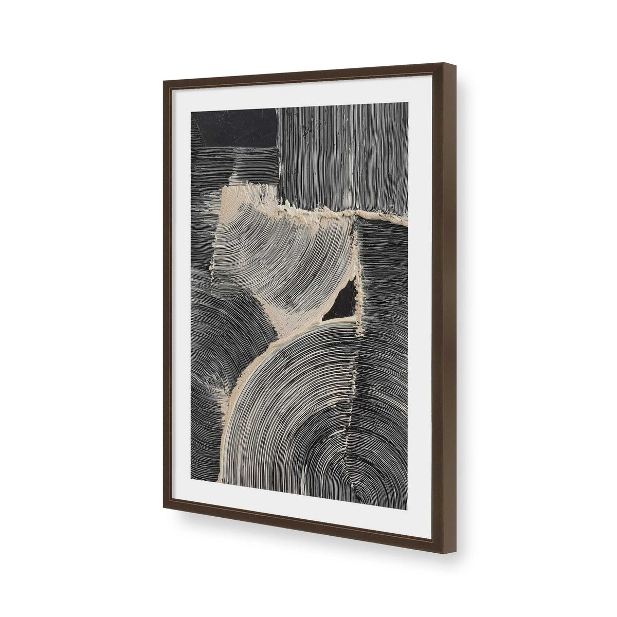 [Color:Belvinder Brown], Picture of art in a Belvinder Brown frame of the corner
