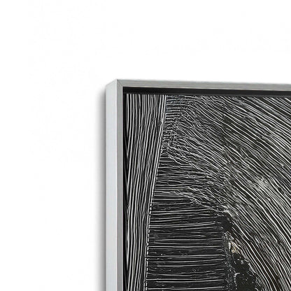 [Color:Polished Chrome], Picture of art in a Polished Chrome frame at an angle