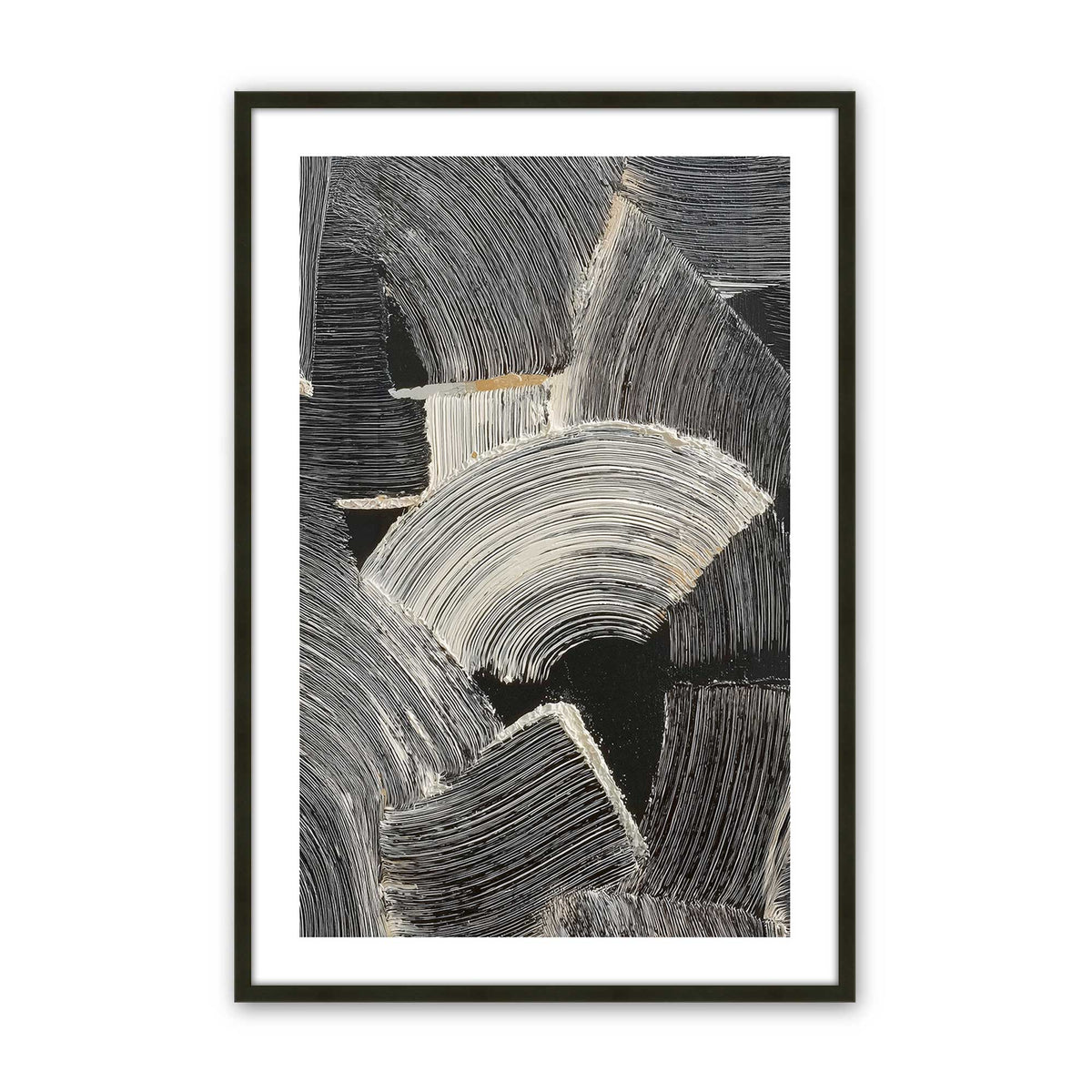 [Color:Satin Black], Picture of art in a Satin Black frame