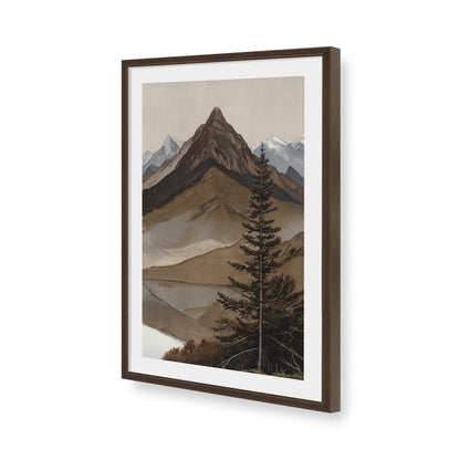 [Color:Belvinder Brown], Picture of art in a Belvinder Brown frame of the corner