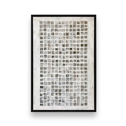 [Color:Satin Black], Picture of art in a Satin Black frame