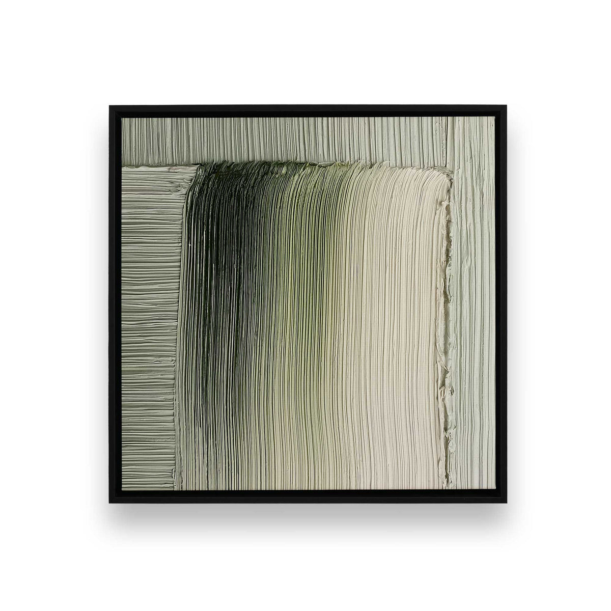 [Color:Satin Black], Picture of art in a Satin Black frame