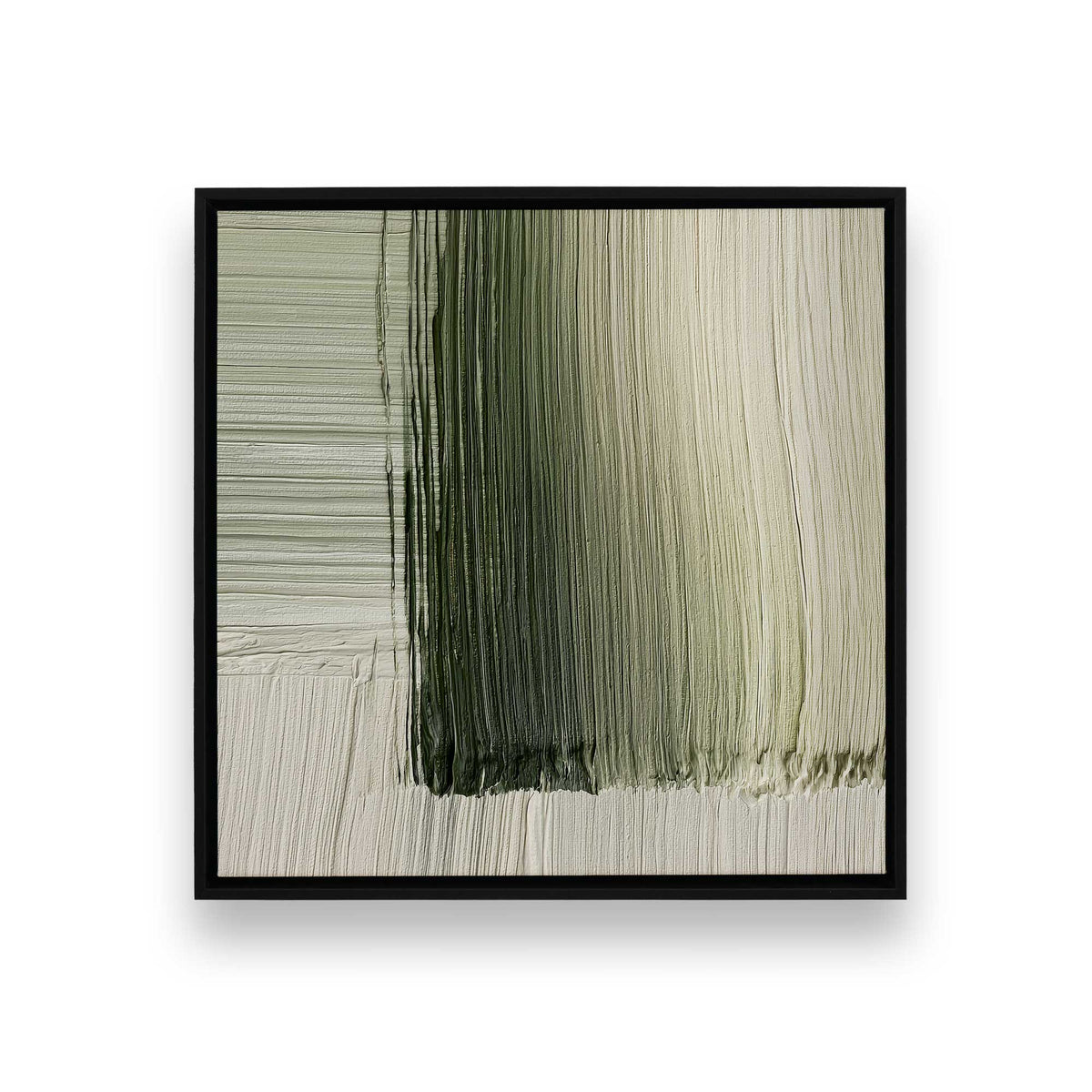 [Color:Satin Black], Picture of art in a Satin Black frame